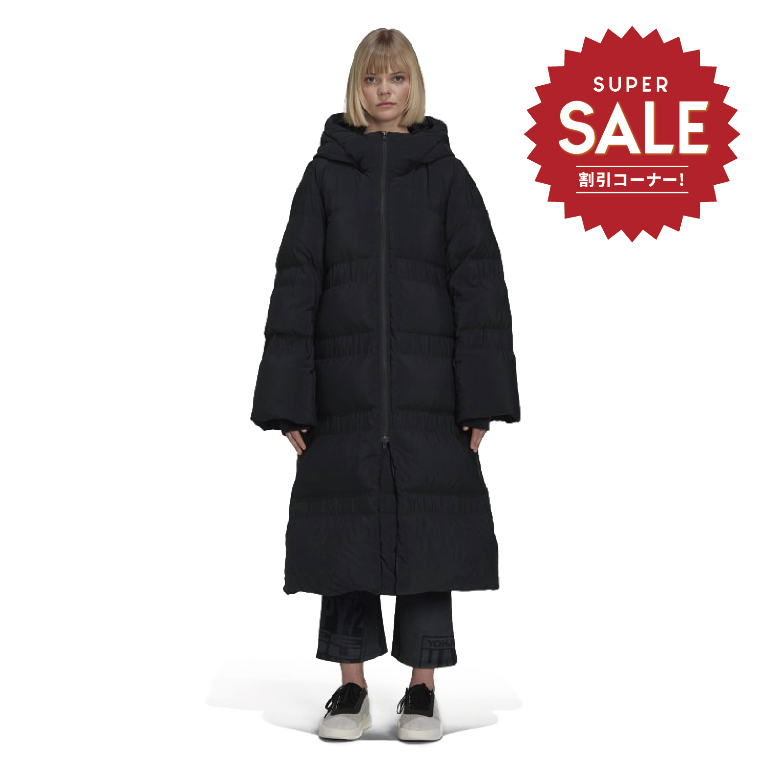 【 Y-3 W CL PUFFY COAT 頂級長版羽絨外套 】