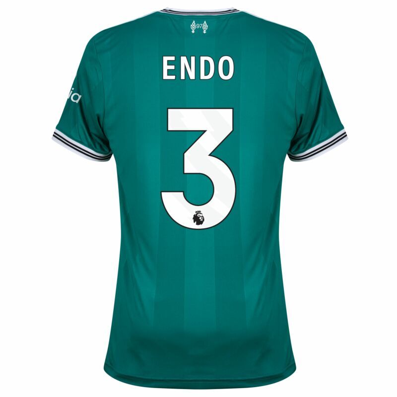 2025 Liverpool Third Shirt with 3 Endo