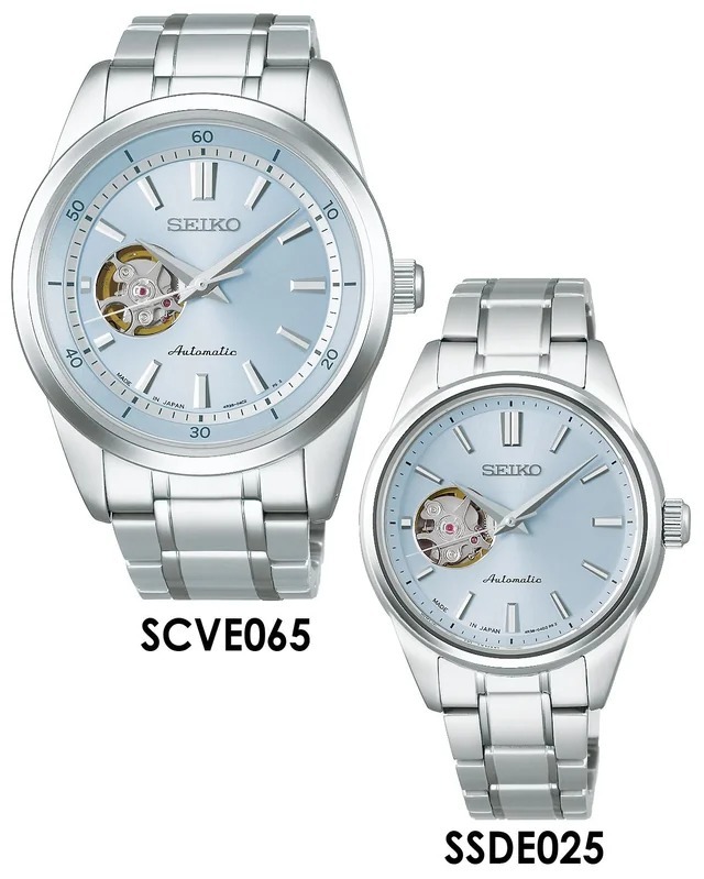 精工 SEIKO SELECTION WATCH MECHANICAL SPRING 2026 LIMITED EDITION MADE IN JAPAN  男裝 SCVE065 Approx. 22mm / 女裝 SSDE025 Approx. 16mm  精選系列機械錶 2026 年春季 限量版 日本製造