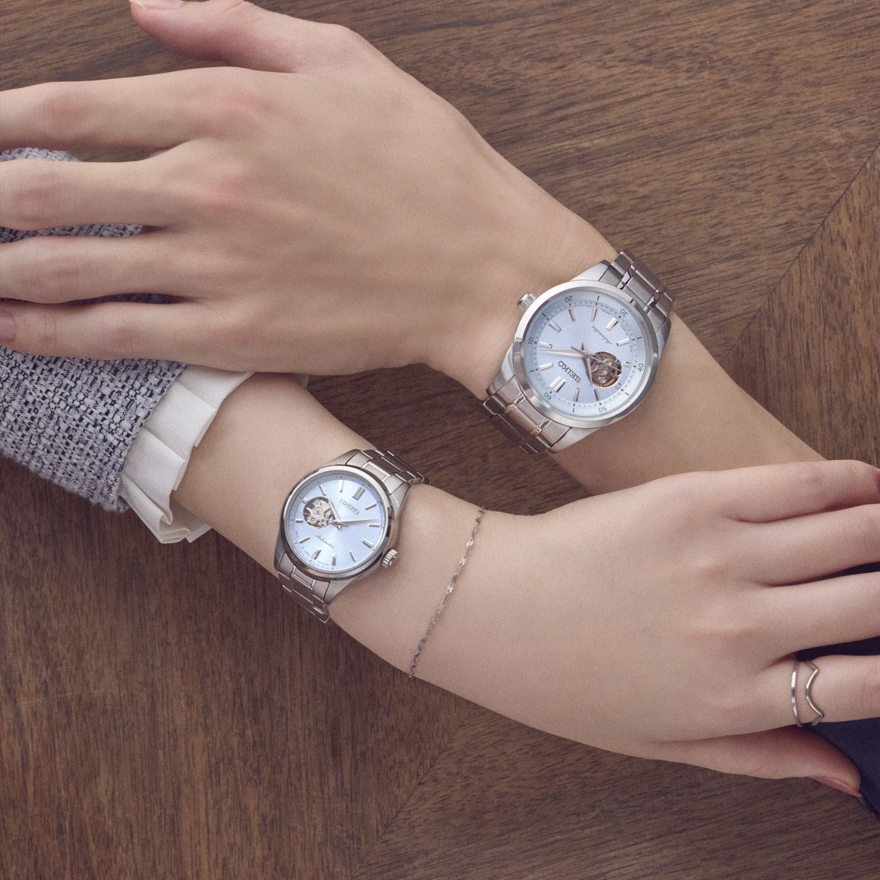 精工 SEIKO SELECTION WATCH MECHANICAL SPRING 2026 LIMITED EDITION MADE IN JAPAN  男裝 SCVE065 Approx. 22mm / 女裝 SSDE025 Approx. 16mm  精選系列機械錶 2026 年春季 限量版 日本製造