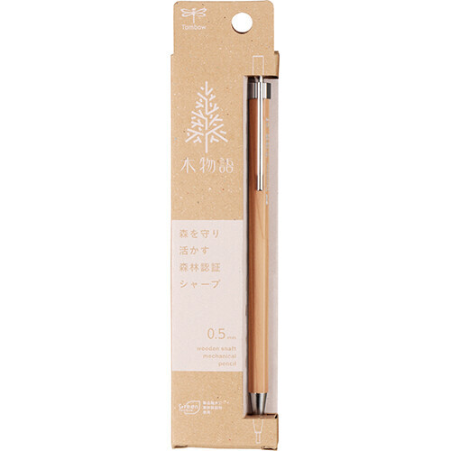 『Tombow』木物語 0.5mm 環境友善 自動鉛筆