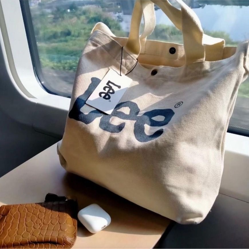 【現貨】韓國限定 LEE 經典款 LOGO帆布袋 3色 LE23001BG03