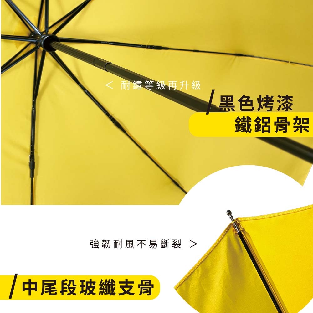 【傘電俠】27吋安全自動開收傘 - PG素面 05-700016