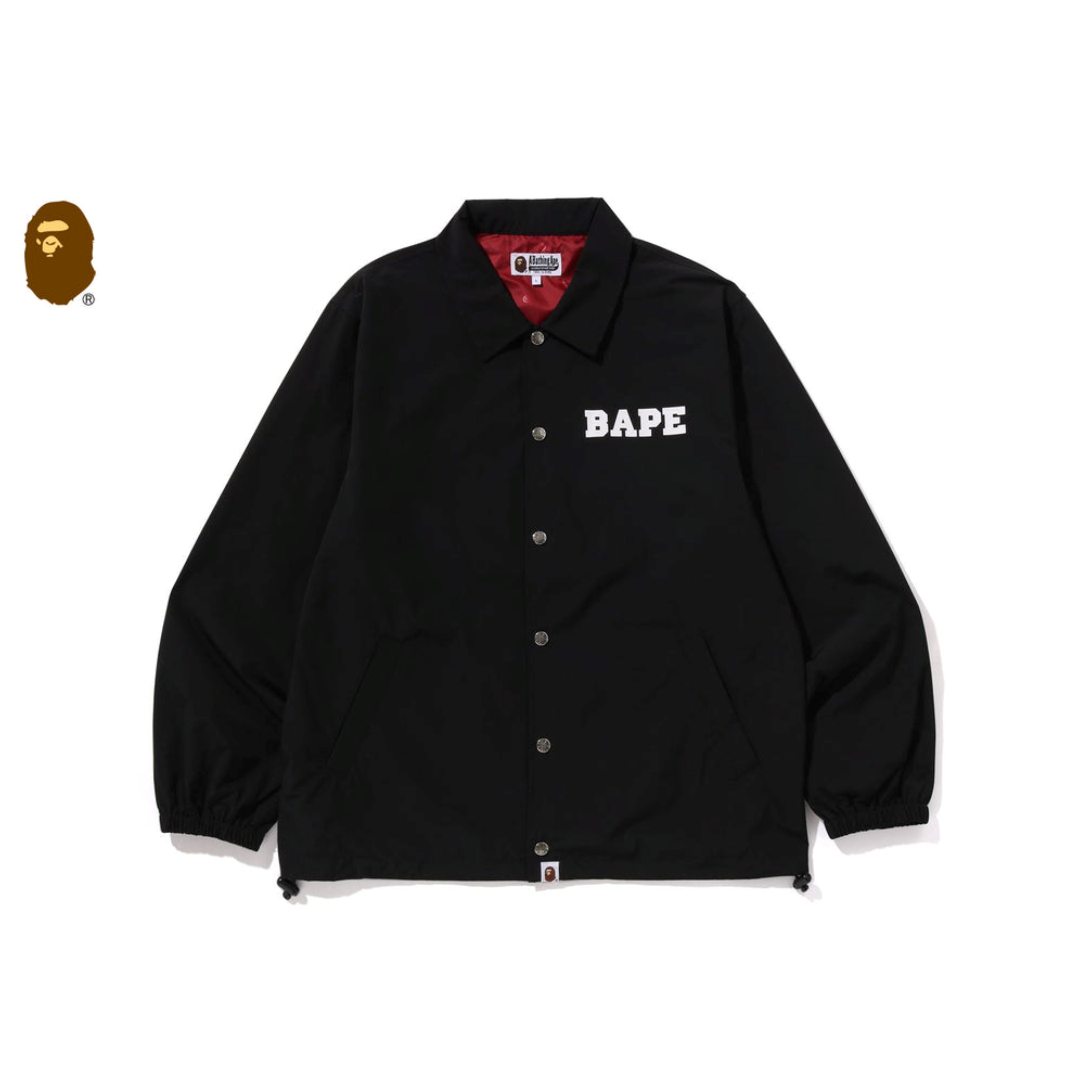 2025AW A BATHING APE BAPE COLLEGE COACH JACKET 防風 教練 外套 現貨 1L80140008