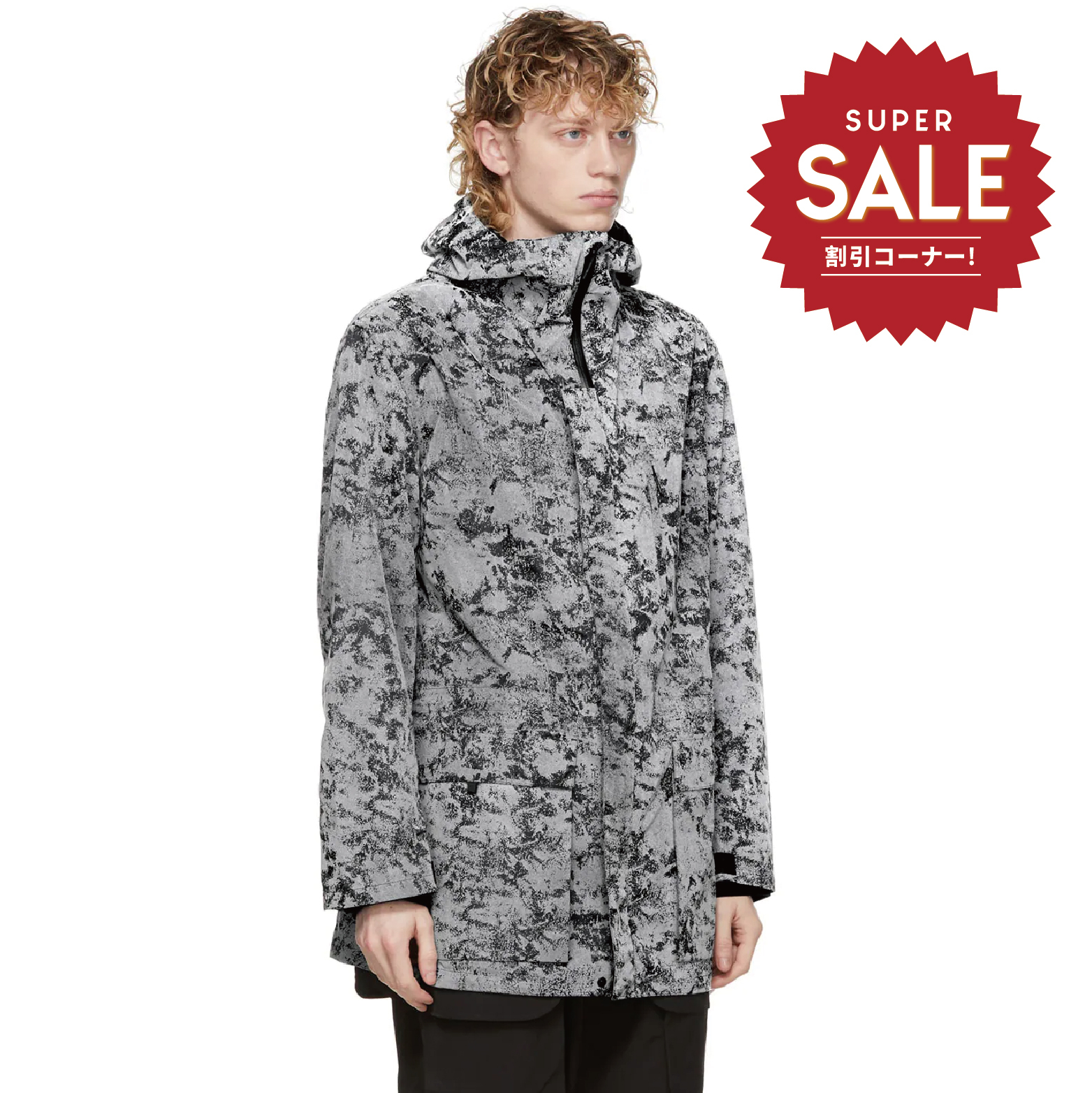 【 Y-3 M REFL PARKA 防水反光派克大衣 】