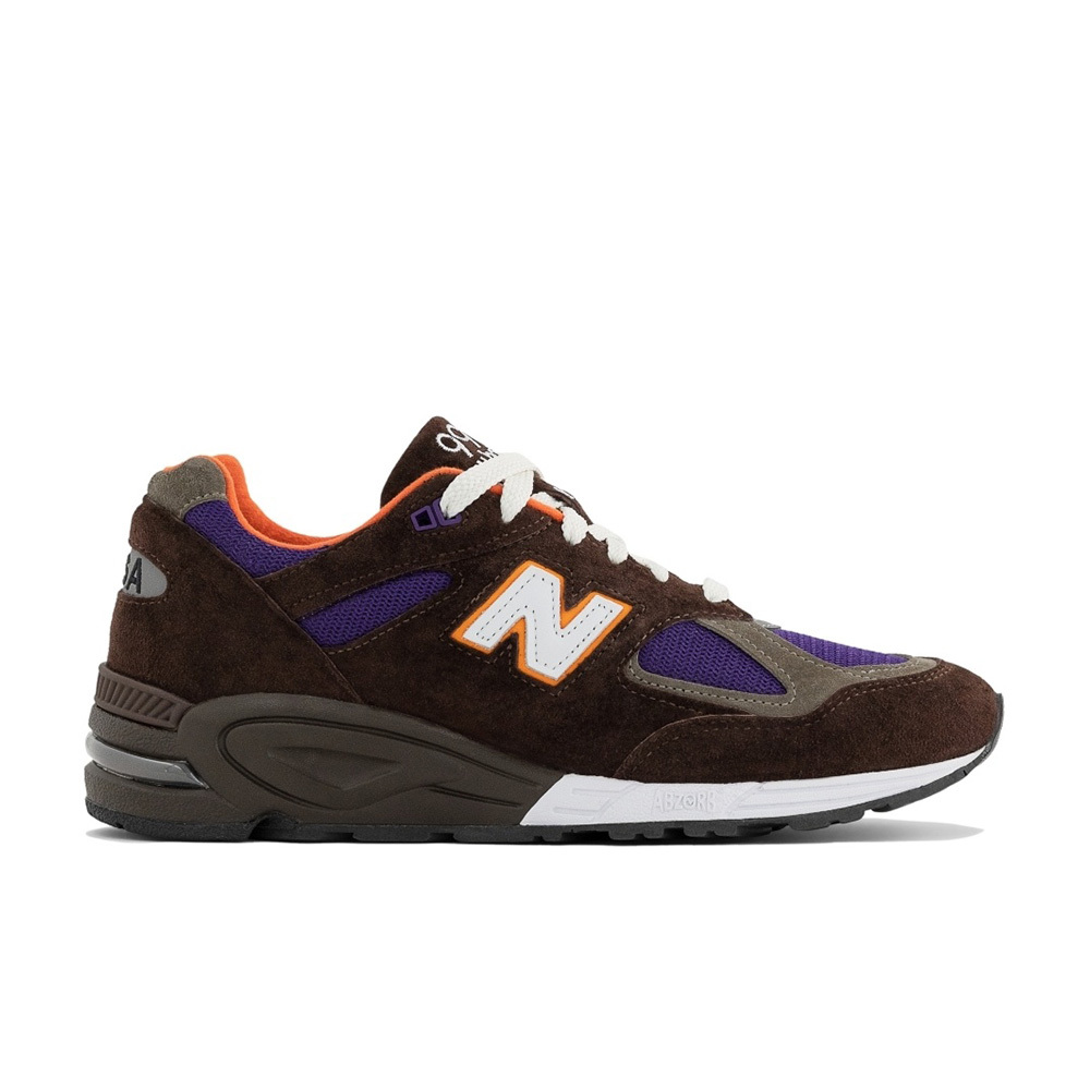 New Balance 990v2 MiUSA Brown Purple 棕紫 復古 麂皮 休閒鞋 運動鞋 男鞋 M990BR2