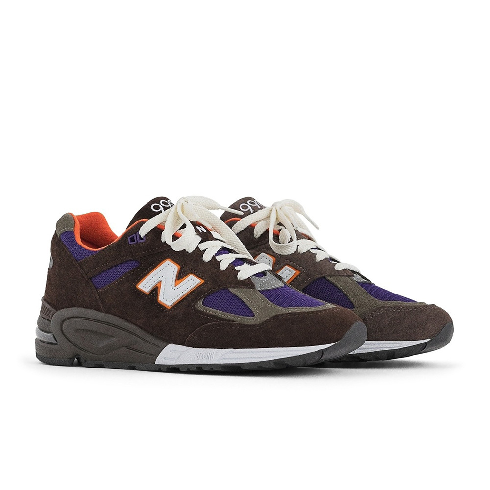 New Balance 990v2 MiUSA Brown Purple 棕紫 復古 麂皮 休閒鞋 運動鞋 男鞋 M990BR2