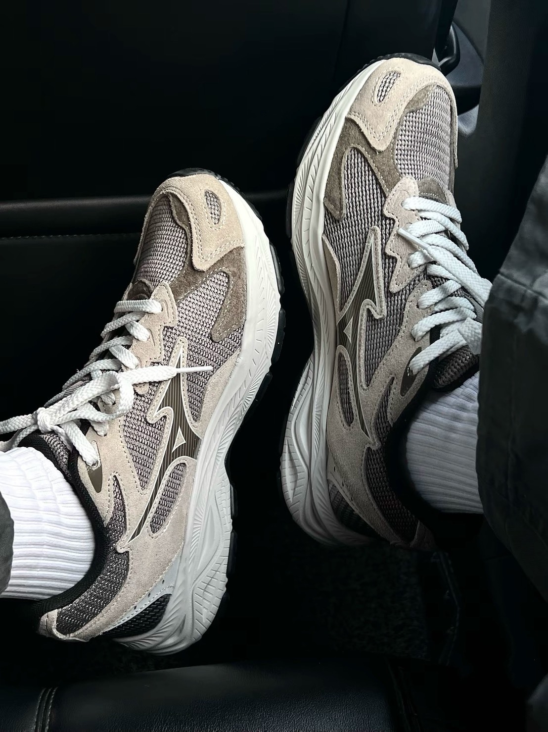 【預購】Mizuno Racer S 跑步鞋 青木灰 男女同款 D1GH253507