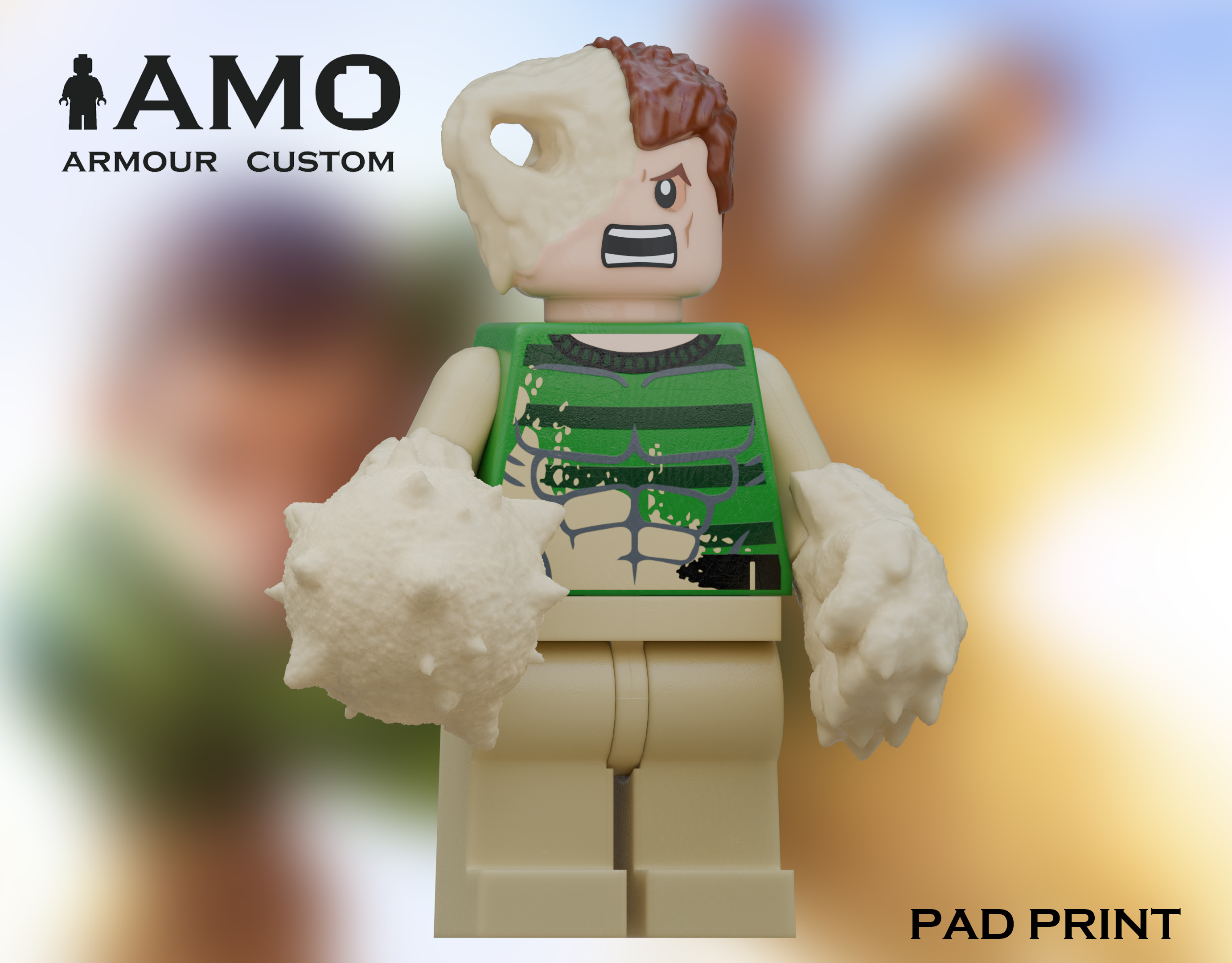 【預訂】【Armour Custom】沙人升級包（僅頭和手臂）