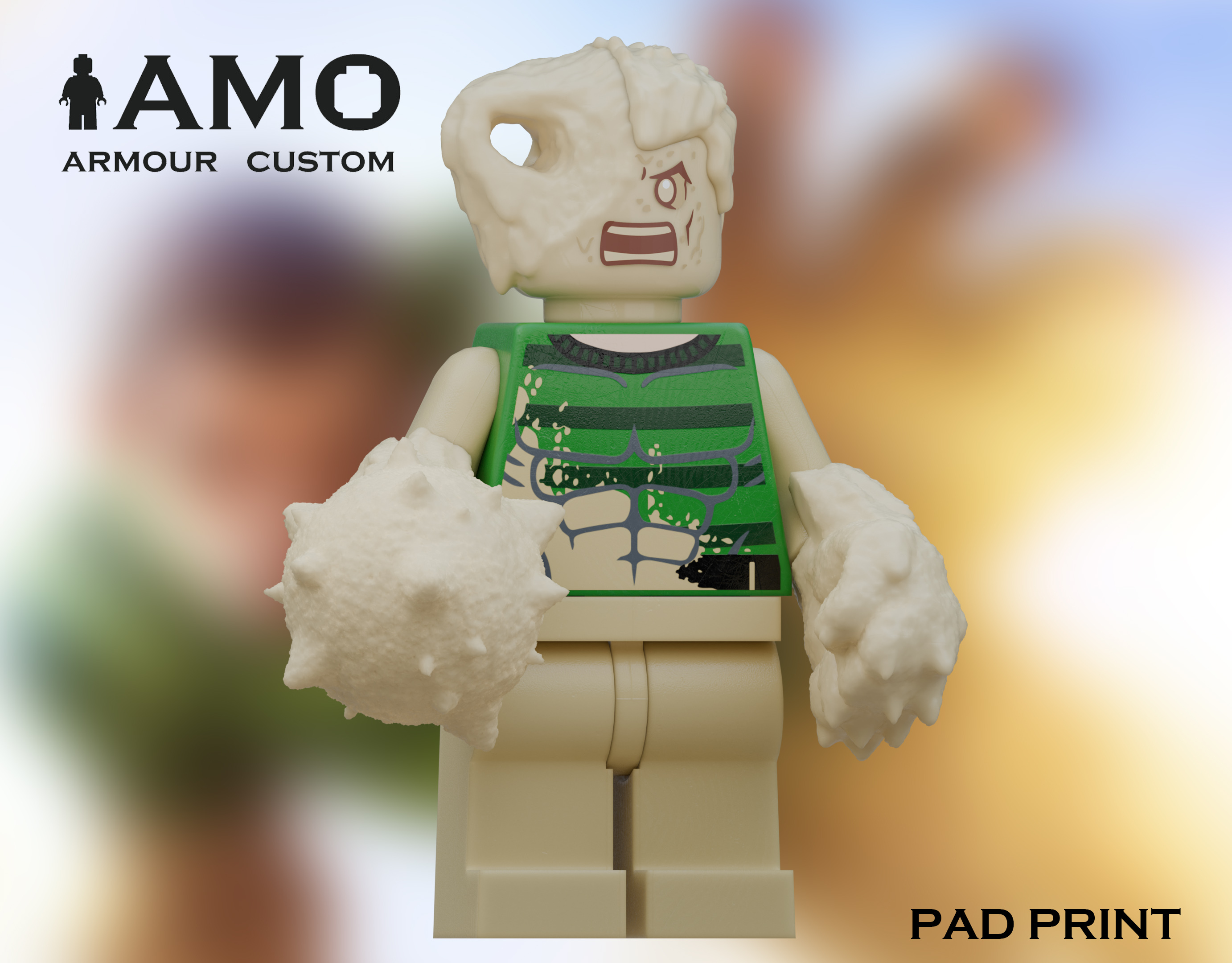 【預訂】【Armour Custom】沙人升級包（僅頭和手臂）