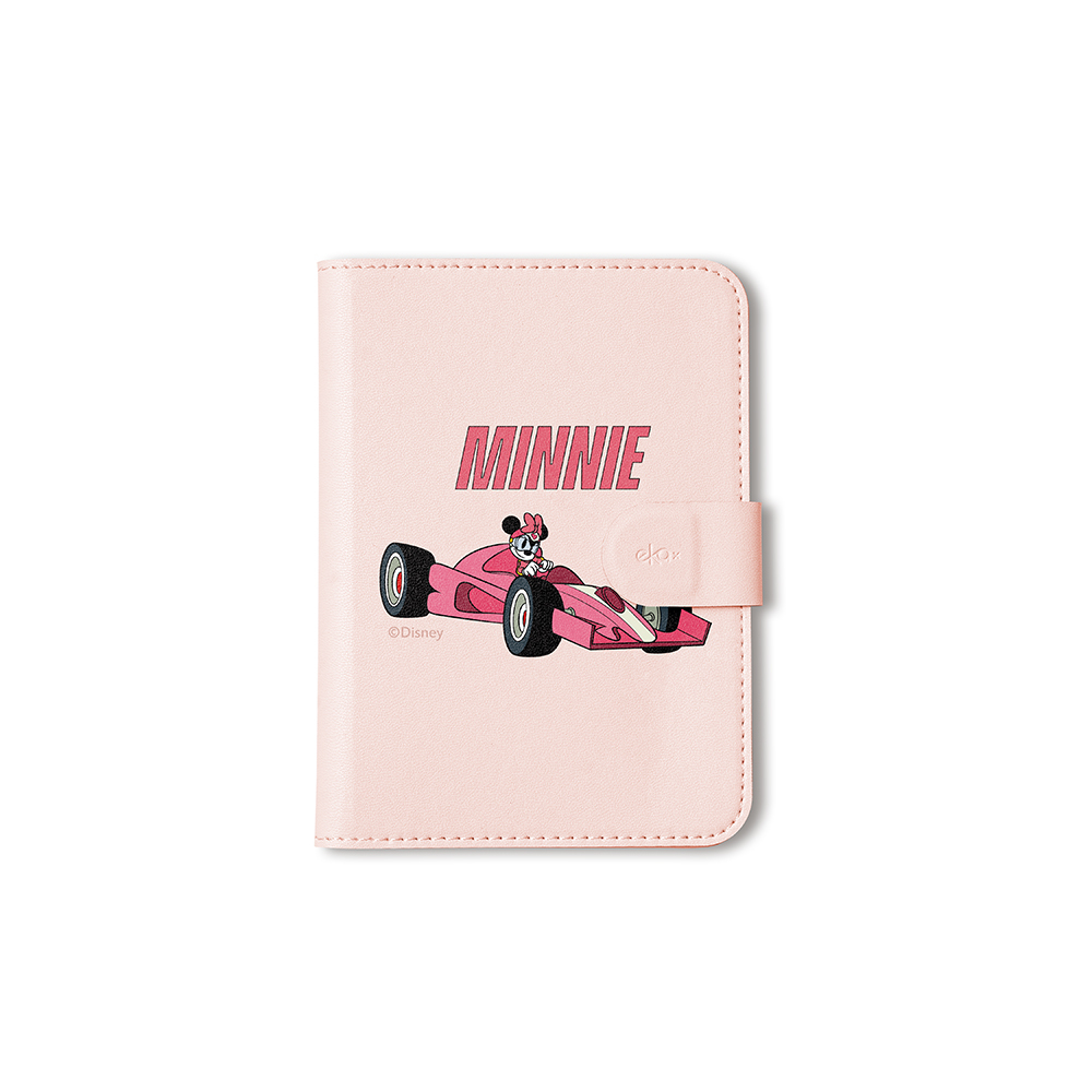 【 賽車系列 】Disney 米奇好朋友-輕巧皮革護照套&輕巧皮革行李吊牌＆三合一多功能滑鼠墊＆磁吸防丟手機卡夾【正版授權】