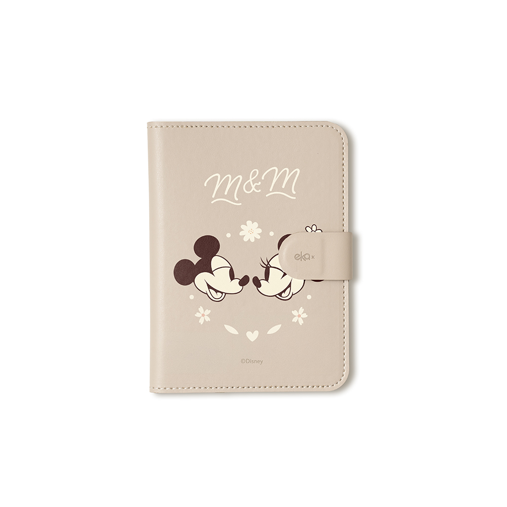 Disney 米奇好朋友-輕巧皮革護照套【正版授權】