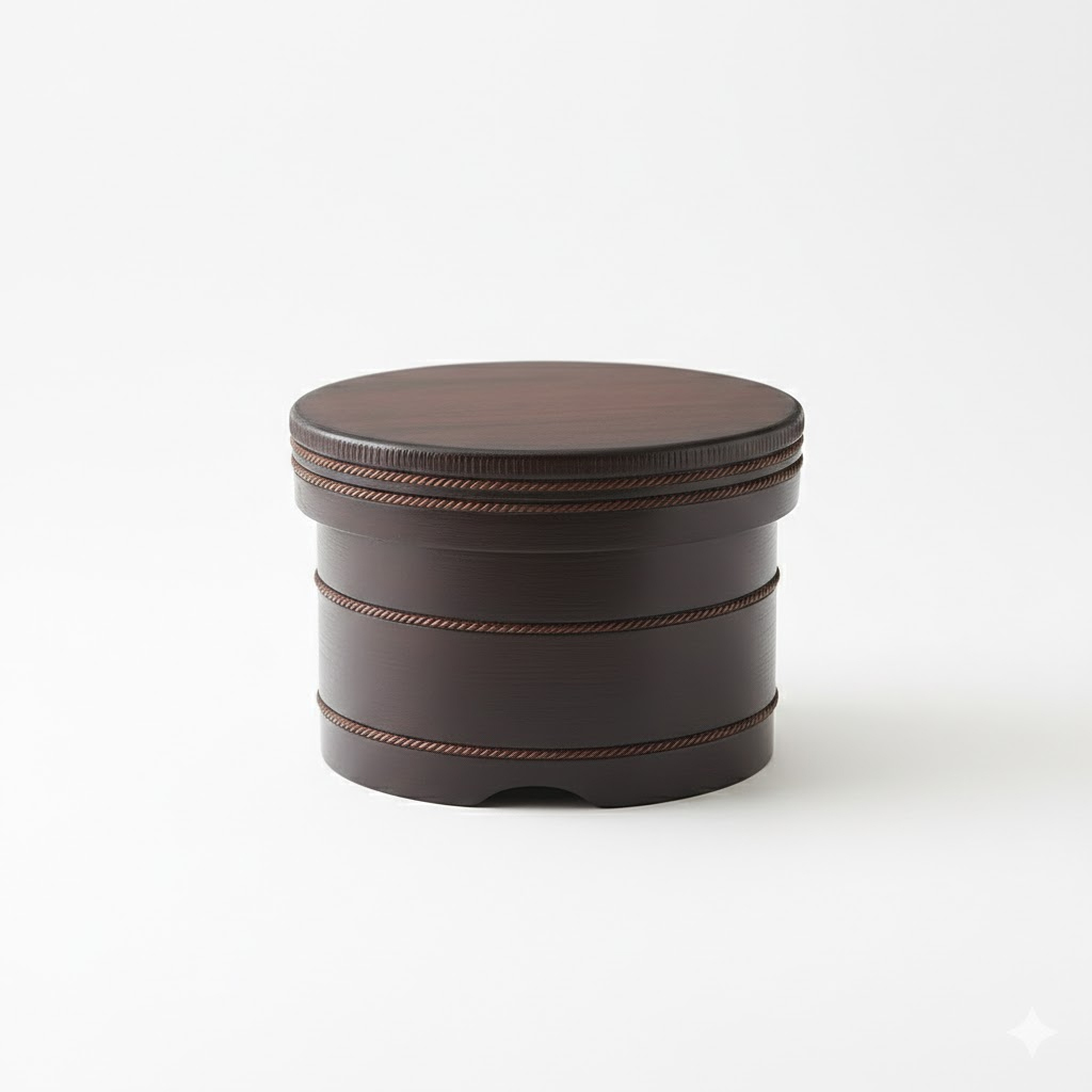 自在道具 漆器江戶飯桶