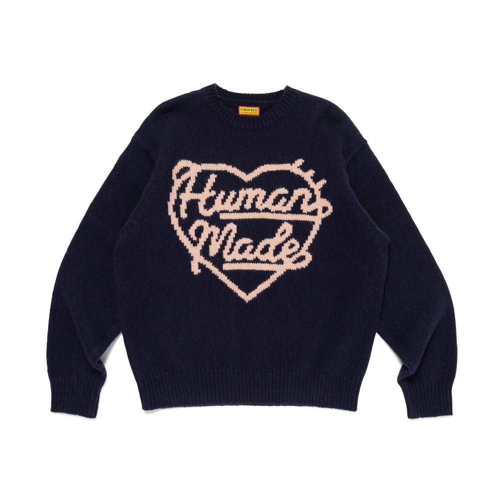 2026SS HUMAN MADE HEART KNIT SWEATER LV愛心 針織衫 毛衣 現貨 HM30CS035