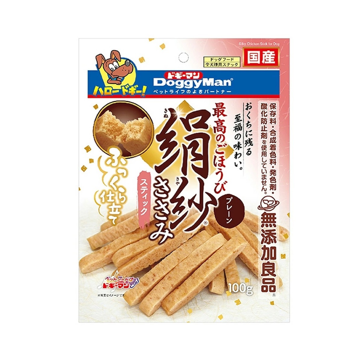 Doggyman 狗小食．絹紗系列 雞肉條100g