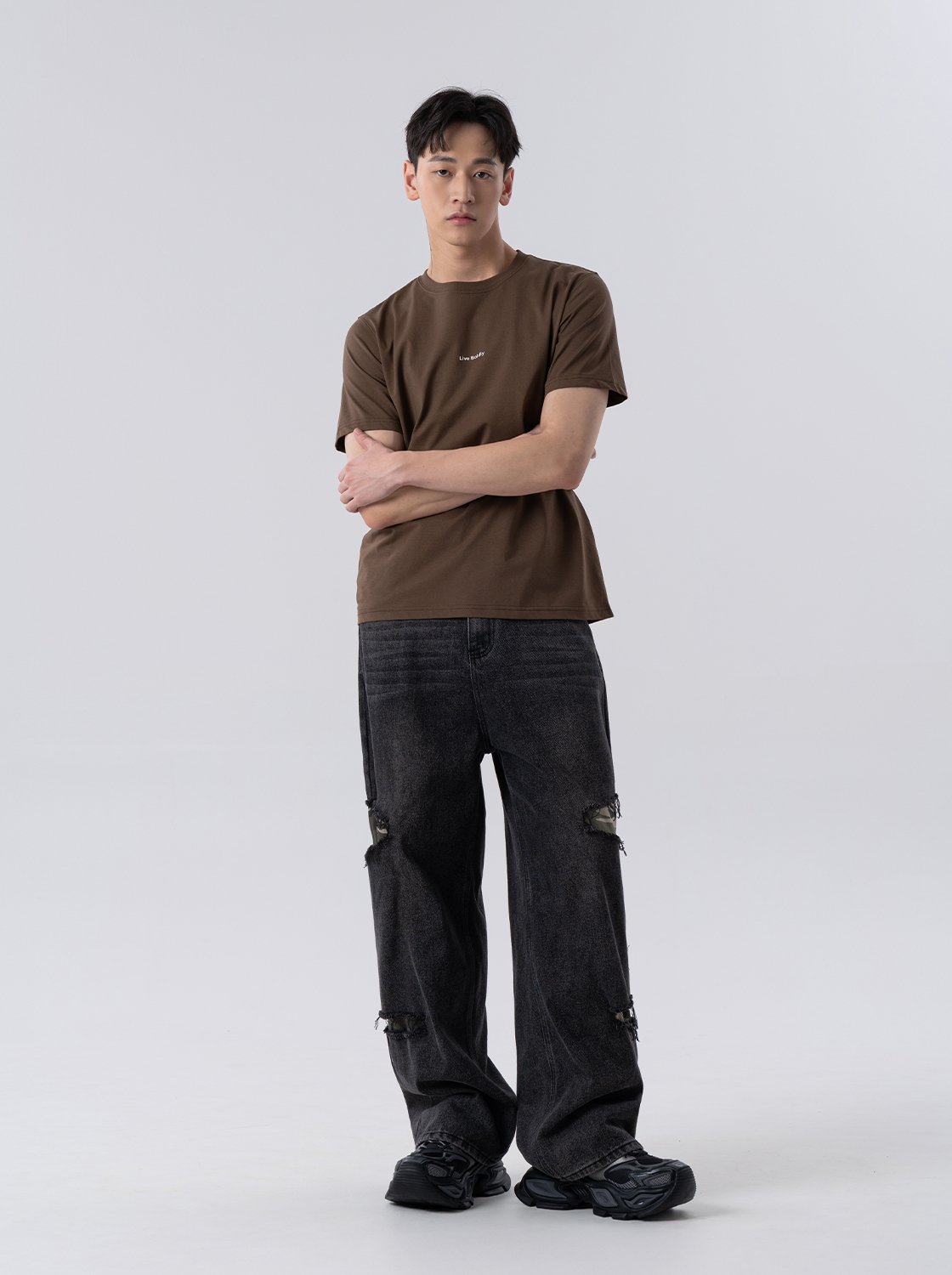 【期間限定】正能量小字印花TEE