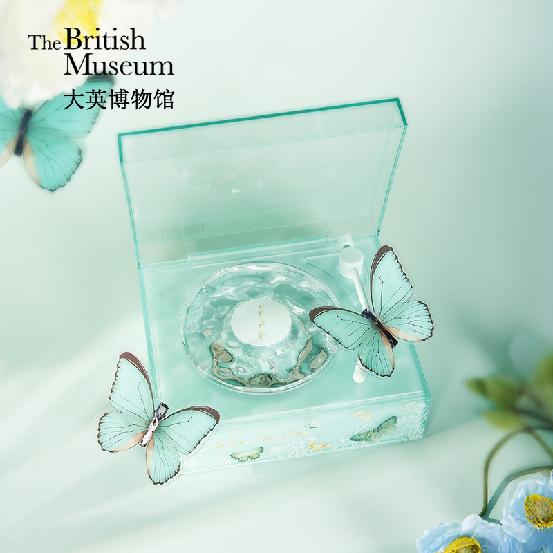 大英博物館｜博物志系列｜光影律動白噪音藍牙音響-蝴蝶翩翩