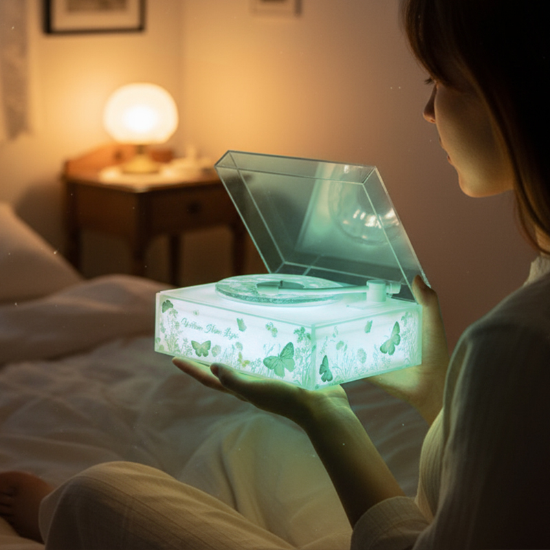 大英博物館｜博物志系列｜光影律動白噪音藍牙音響-蝴蝶翩翩