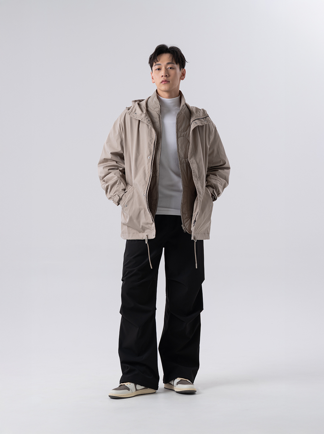 【任兩件折600】【期間限定】極暖三穿防潑水兩件式外套