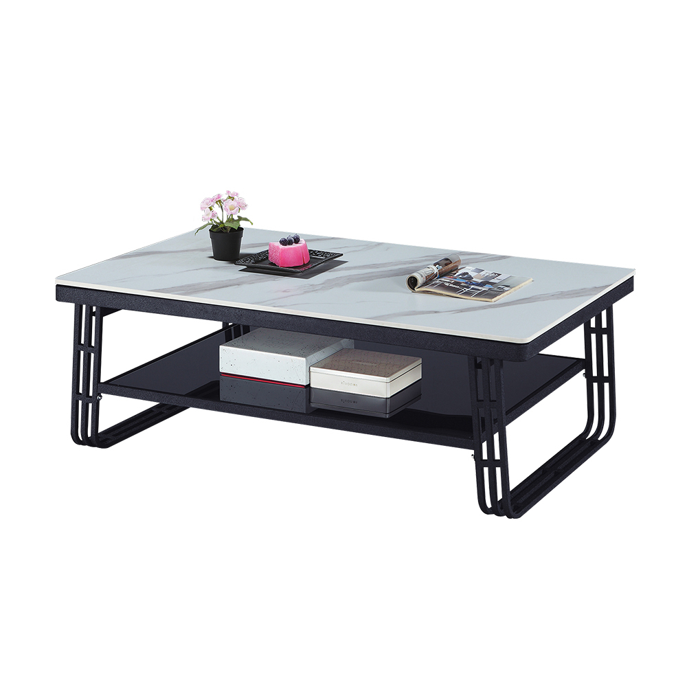 柏蒂家居-莉薇4.3尺岩板大茶几