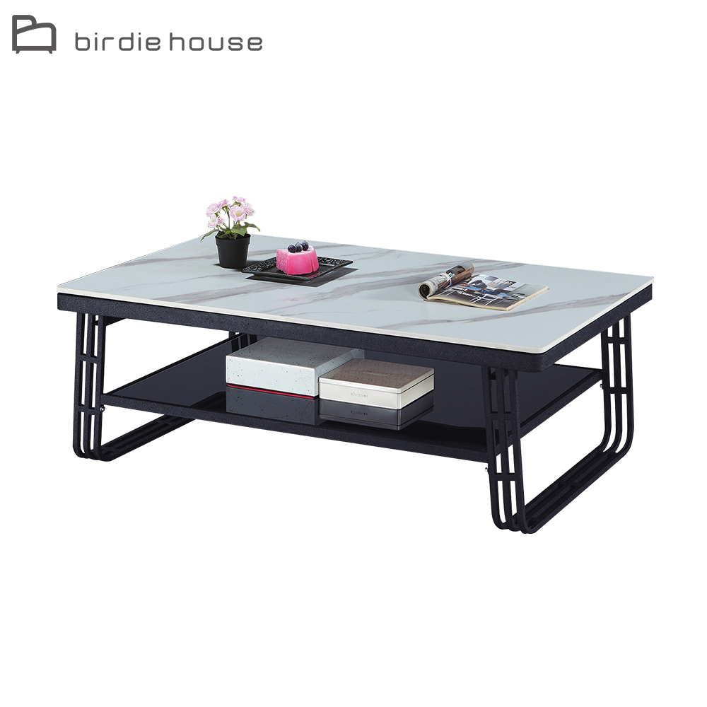 柏蒂家居-莉薇4.3尺岩板大茶几