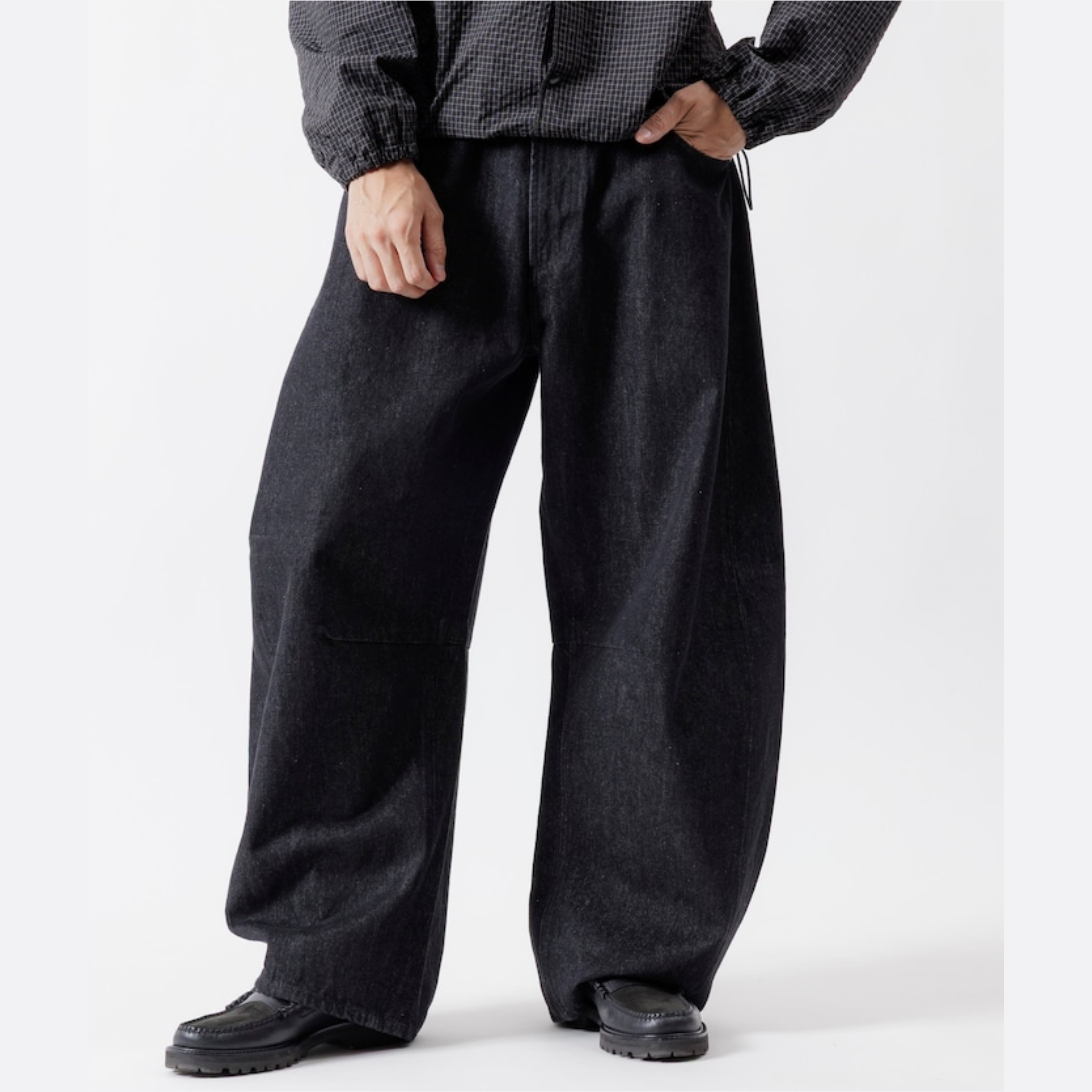 2025AW FREAK'S STORE 水洗 寬版 曲線 錐形褲 牛仔褲 現貨 1043248901203