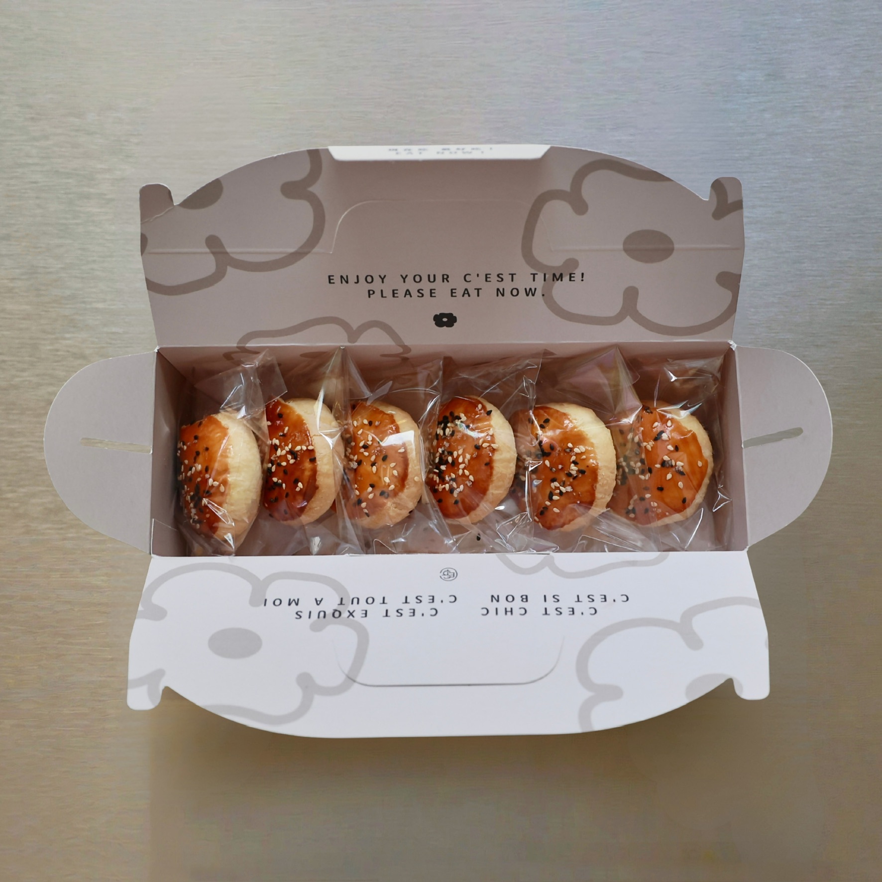 法式甜燒餅 (6入/1盒)