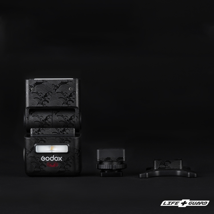 LIFE+GUARD 適用Godox iT32，WAUB 海浪極黑風格設計