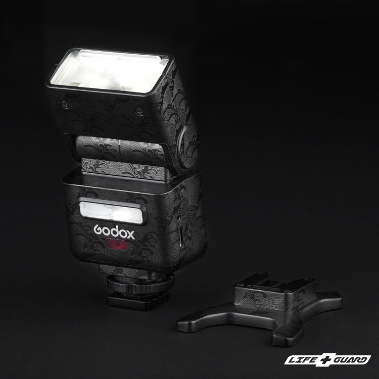 LIFE+GUARD 適用Godox iT32，WAUB 海浪極黑風格設計