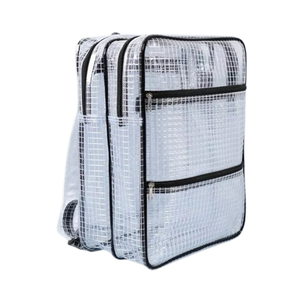 無塵抗靜電網格透明後背包