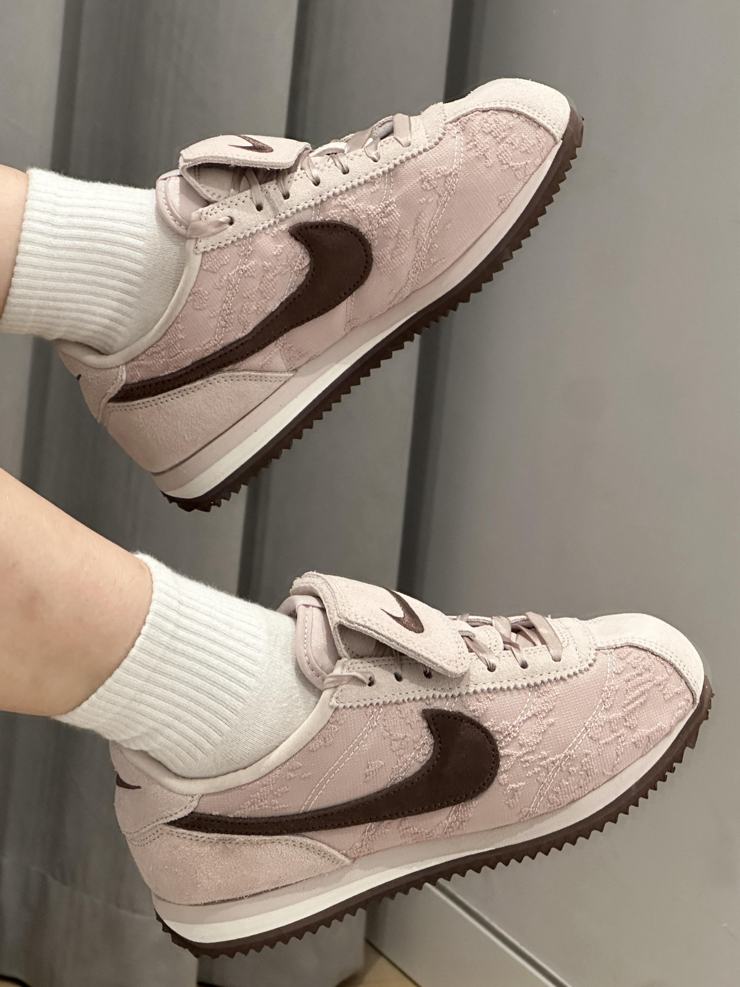 代購-Nike Cortez Textile 舒適百搭 生活休閒鞋 女款 粉色 IQ3624-667