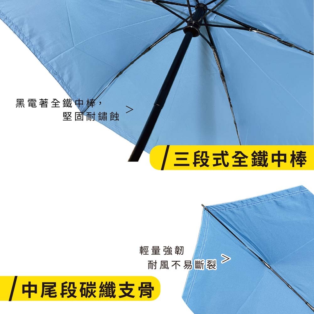 【傘電俠】超超省力自動開收傘 - 逸指收 05-550005