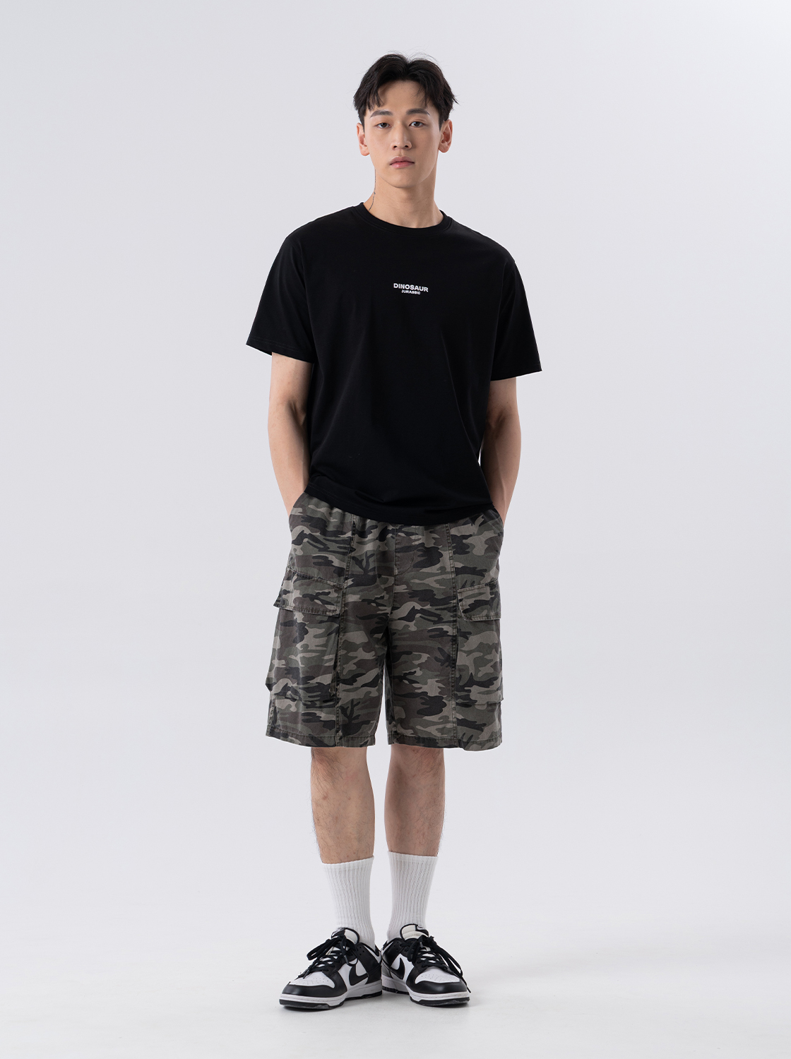 像素恐龍印花TEE