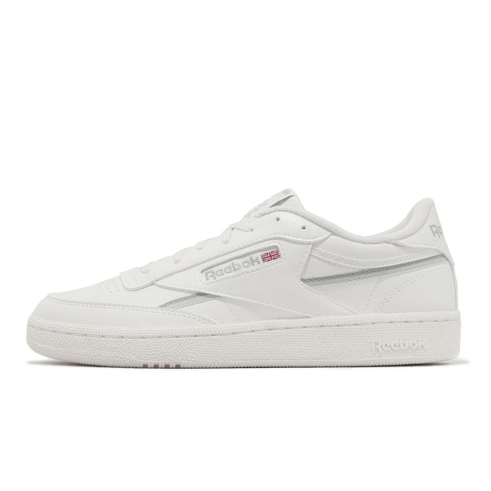 【下殺↘ $990】Reebok 休閒鞋 Club C 85 白 灰 復古 麂皮 小白鞋 女鞋男段 100033093