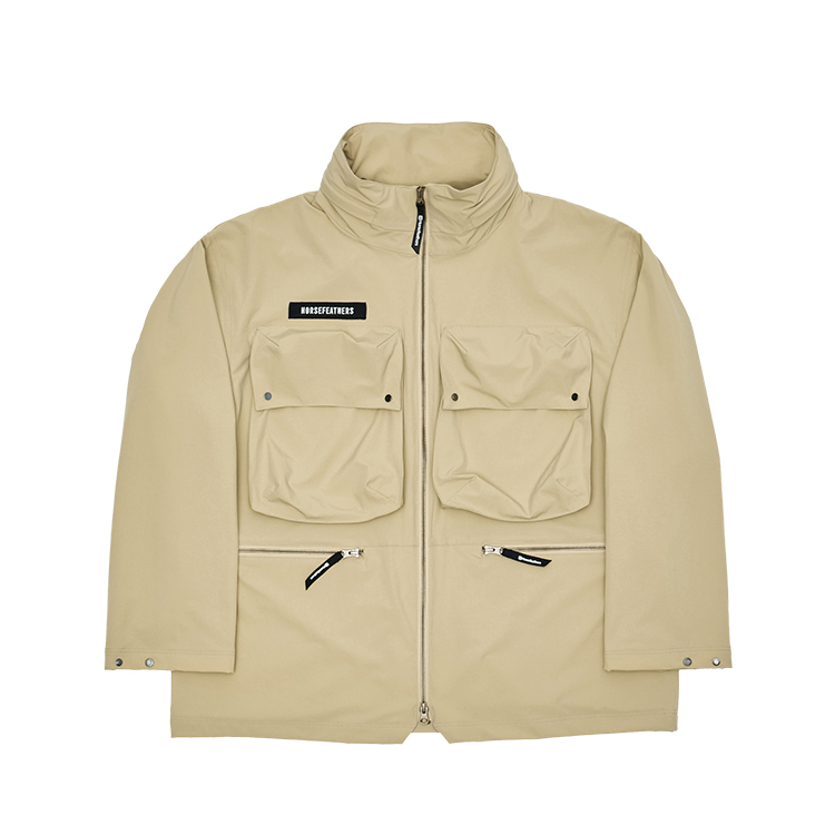 中性防潑水防風連帽外套_Coty Jacket