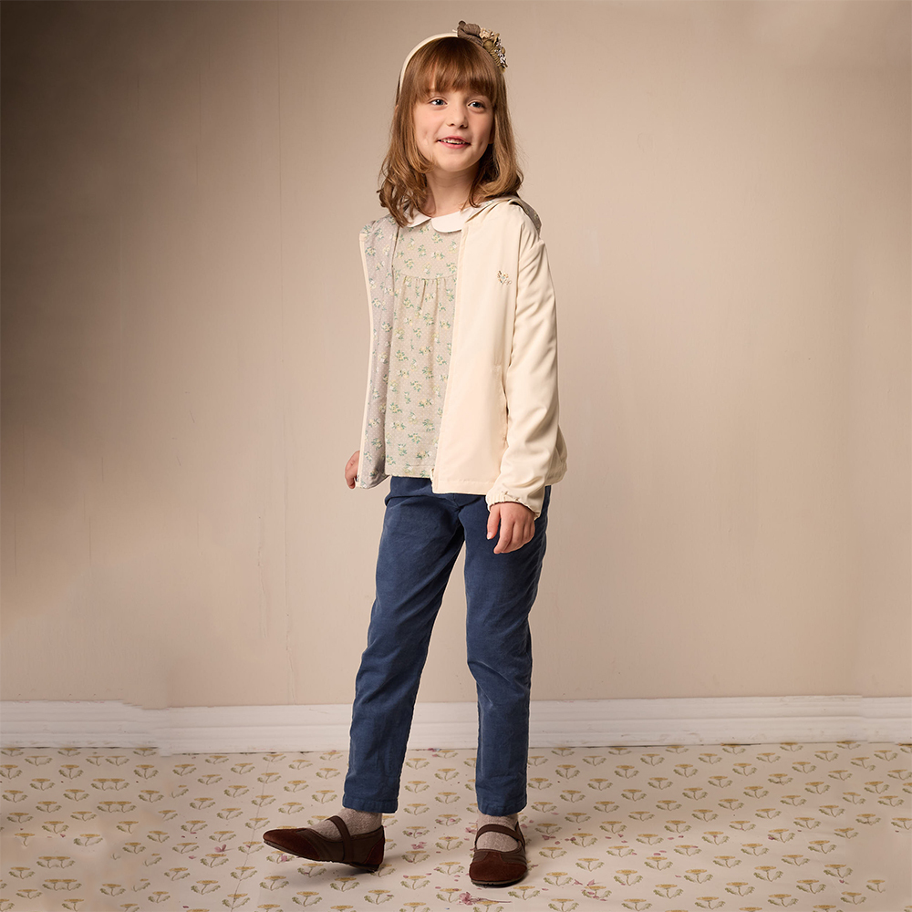 PIPPY 素雅雙面穿連帽外套 米