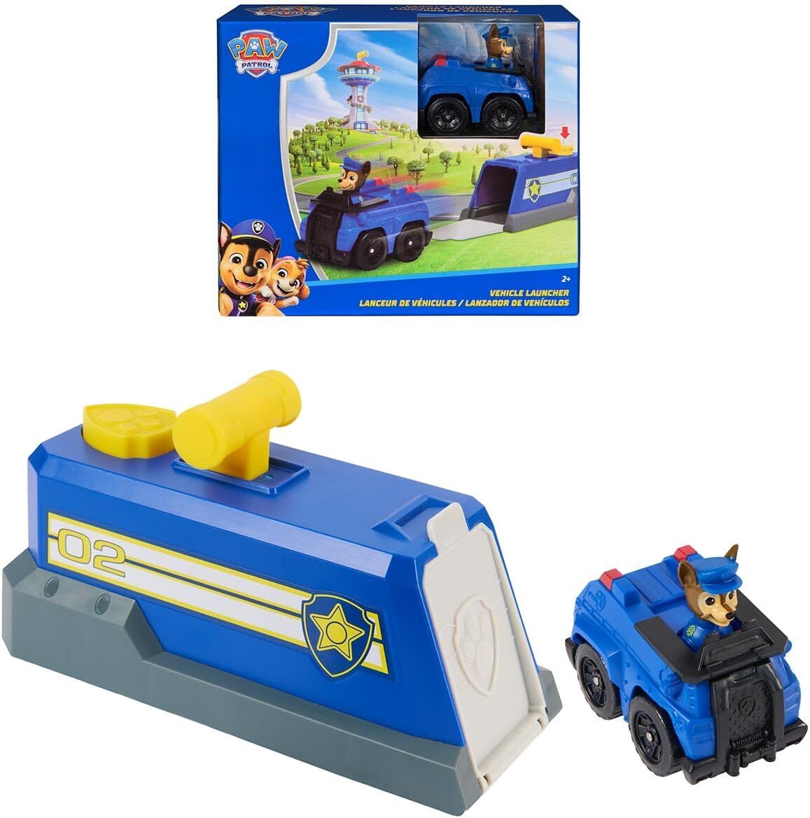 汪汪隊立大功 -  迷你小總部V2-藍 阿奇(隧道發射)