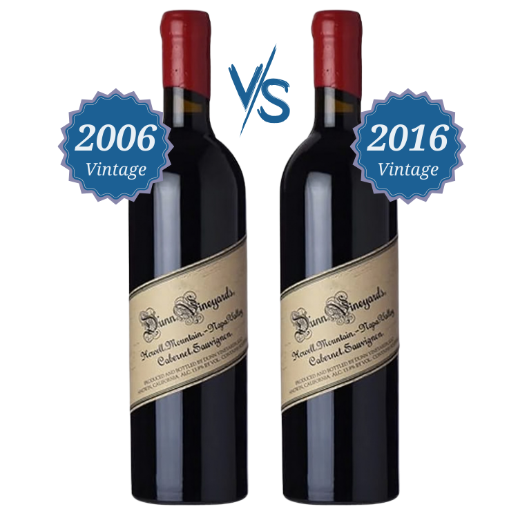 Dunn Vineyards Howell Mountain Cabernet Sauvignon 2006 & 2016
