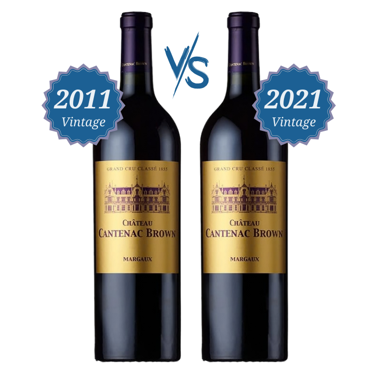 Chateau Cantenac Brown 2011 & 2021