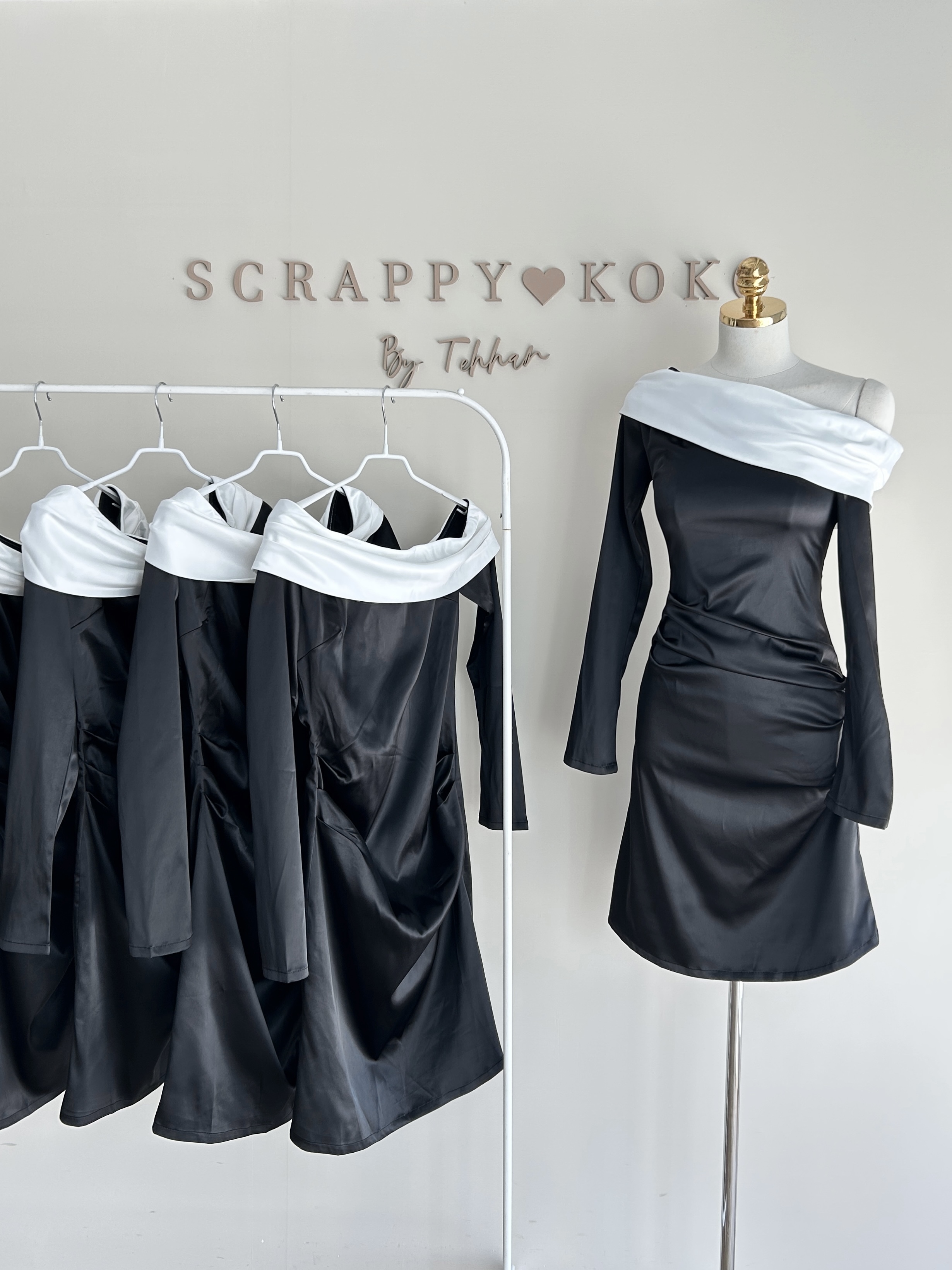 Black and White dress