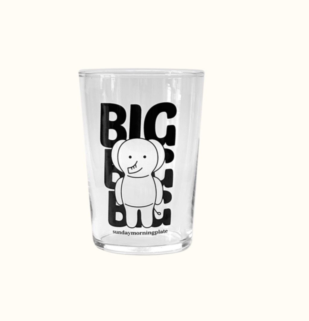 sundaymorningplate-big cup ELEPHANT