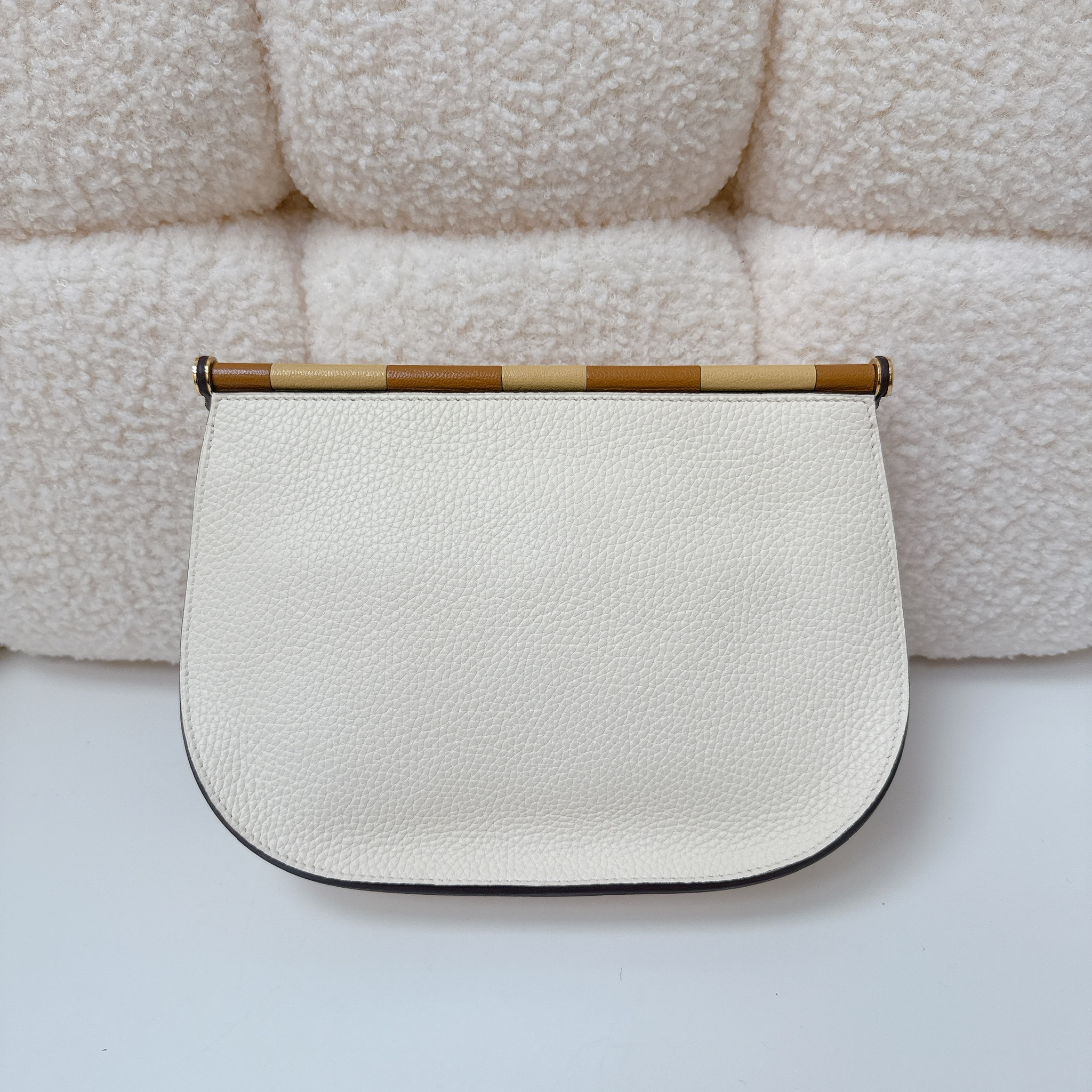 Hermès Saut 25 - White / Ghw