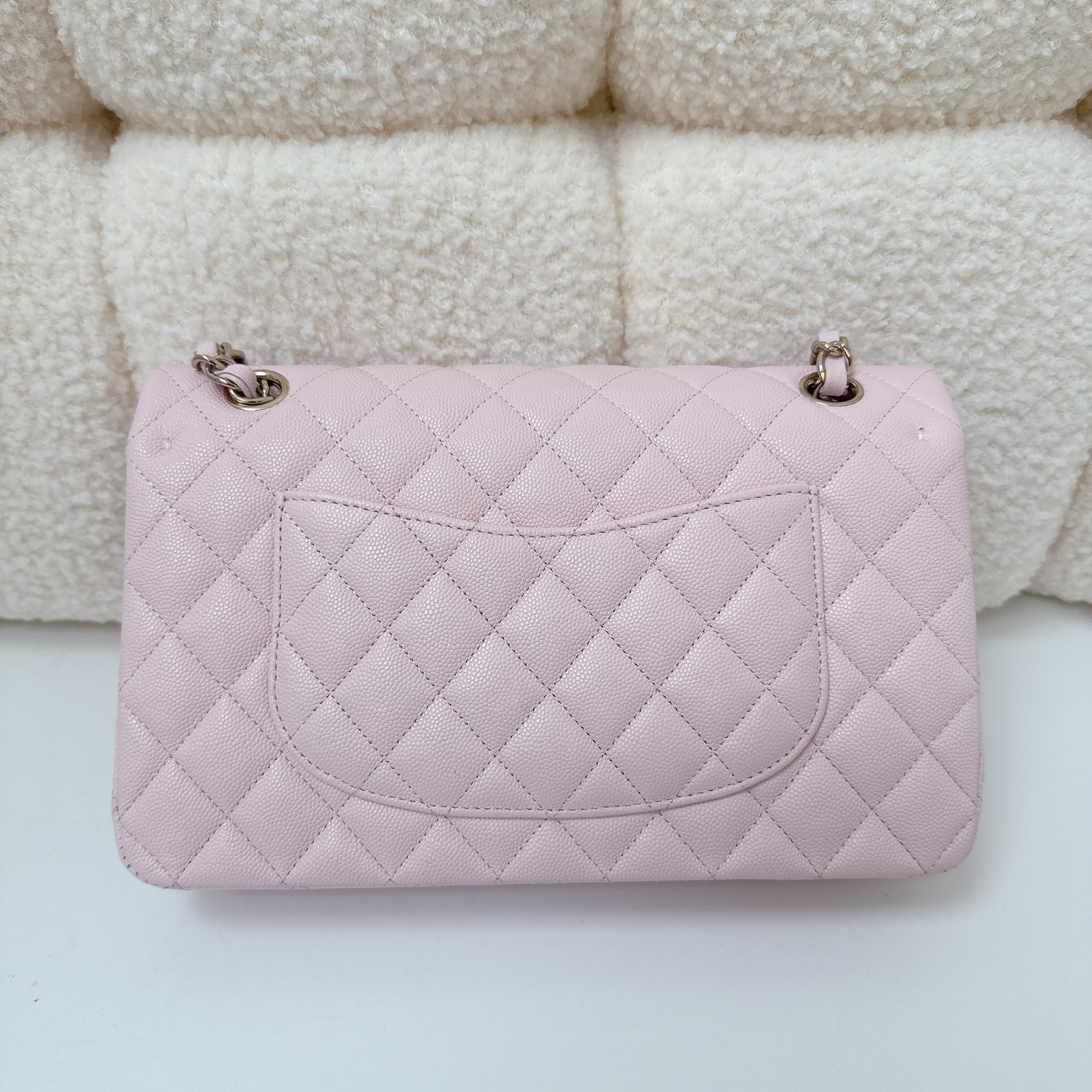 Chanel Classic Flap 25 - Sakura Pink / Ghw