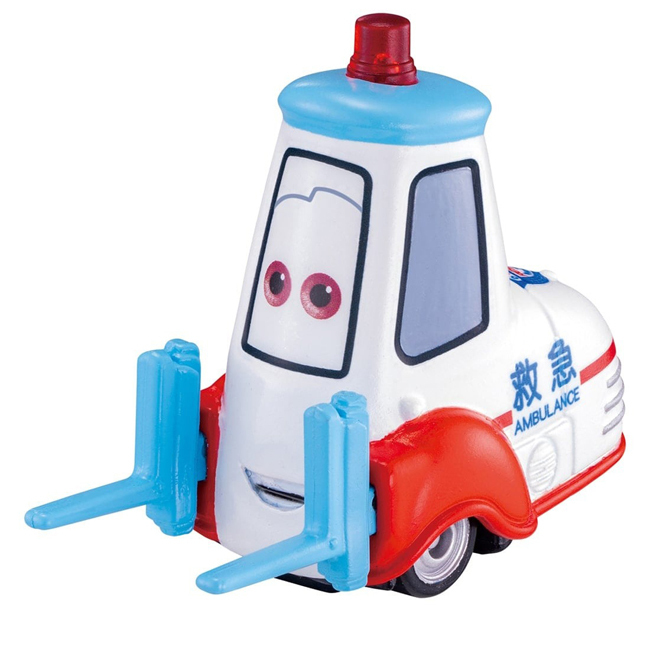 TOM-CAR Disney Cars Tomica C-23 Guido (Amulance Type 24)