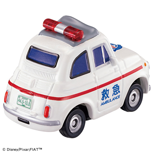 TOM-CAR Disney Cars Tomica C-39 Luigi (Ambulance Type 24)