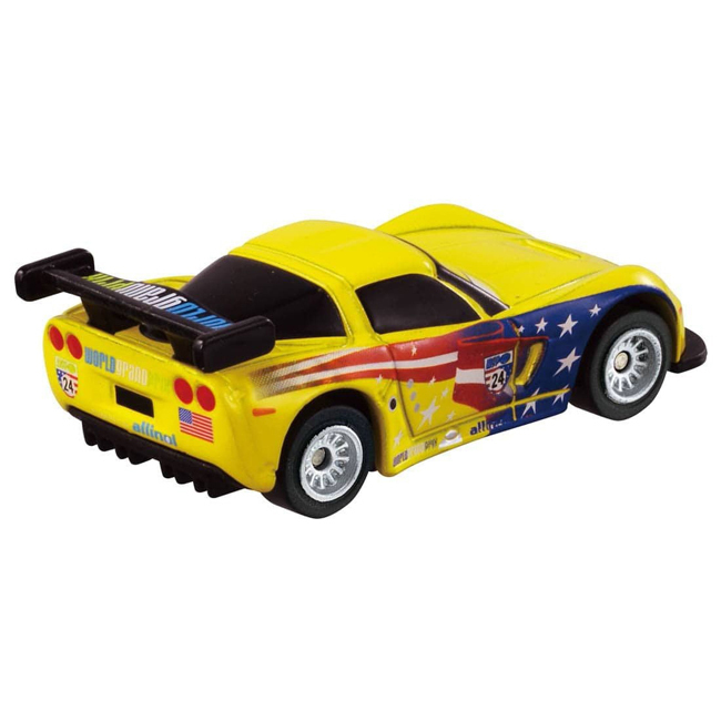 TOM-CAR Disney Cars Tomica C-40 Jeff Gorvette(Standard Type)