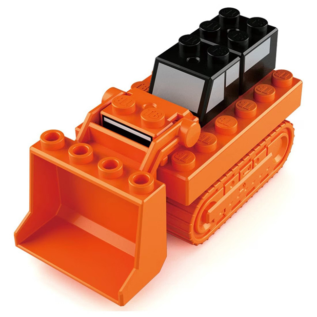 TOM-CST Tomica & Plarail Block Bulldozer 25