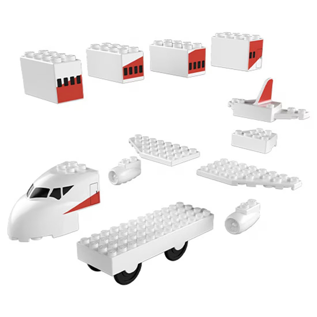 TOM-CST Tomica & Plarail Block Airplane 25