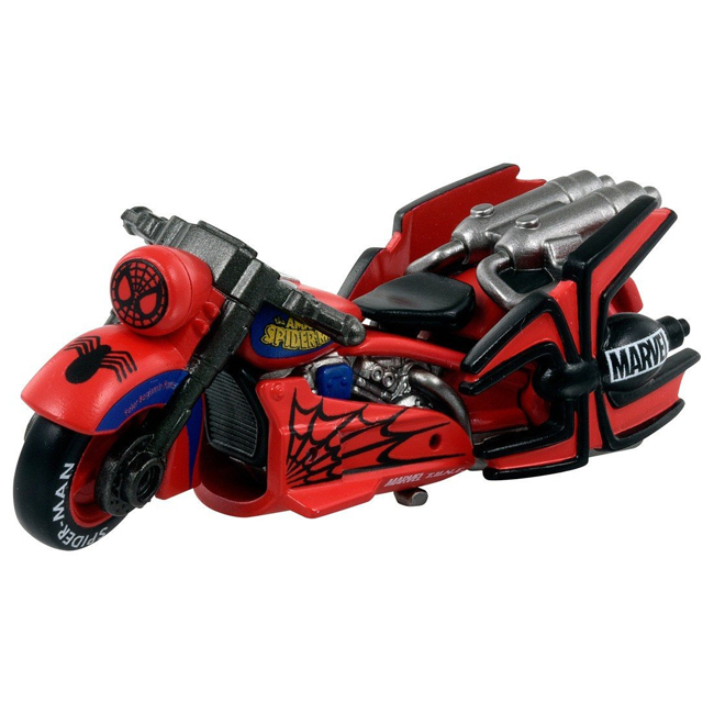 TOM-DIS Disney Motors-Marvel TUNE 3.0 Motorcycle Spider-Man