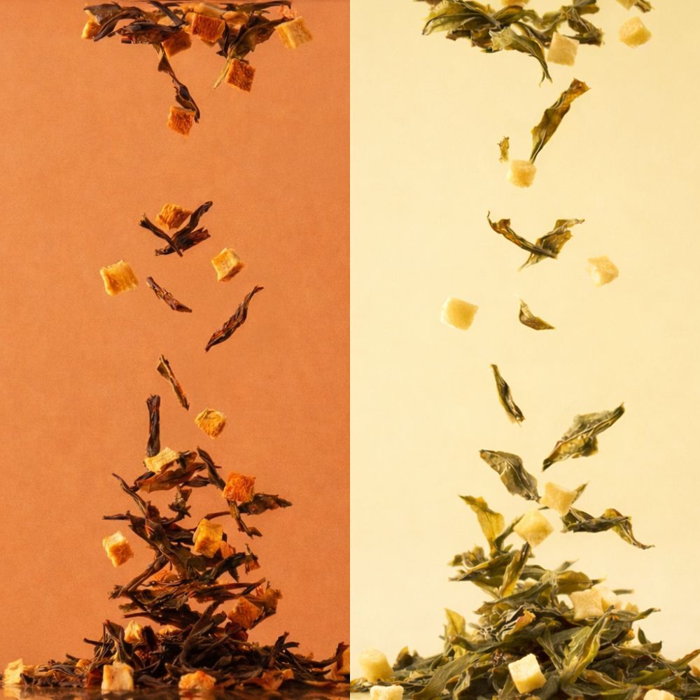 果語雙享組Dual Flavor Collection(桃語烏龍+森蘋紅茶)